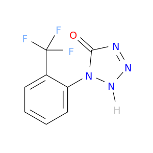 5H-Tetrazol-5-one, 1,2-dihydro-1-[2-(trifluoromethyl)phenyl]-