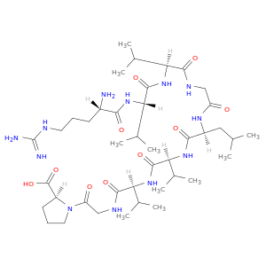 L-Proline, L-arginyl-L-valyl-L-valylglycyl-L-leucyl-L-valyl-L-valylglycyl-