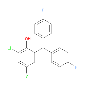 Phenol, 2-[bis(4-fluorophenyl)methyl]-4,6-dichloro-