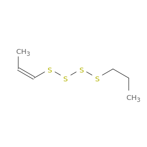 Tetrasulfide, (1Z)-1-propenyl propyl