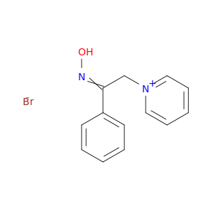 Pyridinium, 1-[2-(hydroxyimino)-2-phenylethyl]-, bromide