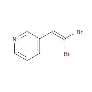 Pyridine, 3-(2,2-dibromoethenyl)-