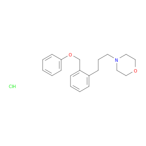 Morpholine, 4-[3-[2-(phenoxymethyl)phenyl]propyl]-, hydrochloride