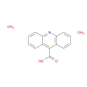 9-Acridinecarboxylicacid, hydrate (1:2)