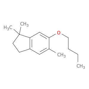 1H-Indene, 6-butoxy-2,3-dihydro-1,1,5-trimethyl-