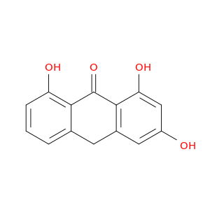 9(10H)-Anthracenone, 1,3,8-trihydroxy-