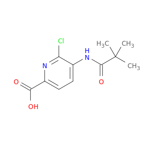 6-氯-5-[(2,2-二甲基-1-氧丙基)氨基]-2-吡啶羧酸