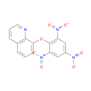 Quinoline, 8-(2,4,6-trinitrophenoxy)-