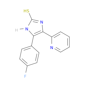 4-(4-氟苯基)-1,3-二氢-5-(2-吡啶基)-2H-咪唑-2-Thione