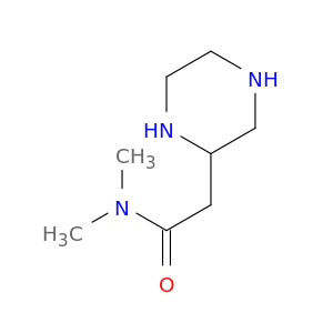 N,N-DIMETHYL-2-PIPERAZIN-2-YLACETAMIDE