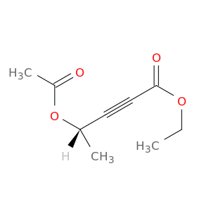 2-Pentynoic acid, 4-(acetyloxy)-, ethyl ester, (4S)-