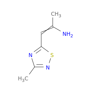 1-Propen-2-amine, 1-(3-methyl-1,2,4-thiadiazol-5-yl)-