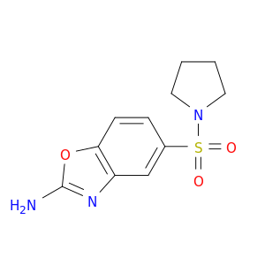5-(Pyrrolidin-1-ylsulfonyl)-1,3-benzoxazol-2-amine