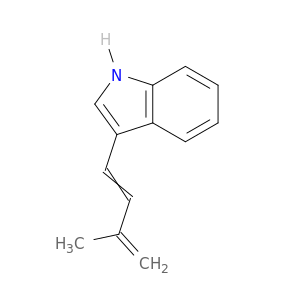 1H-Indole, 3-(3-methyl-1,3-butadienyl)-