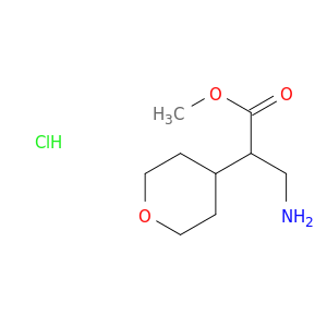 methyl 3-amino-2-(oxan-4-yl)propanoate hydrochloride