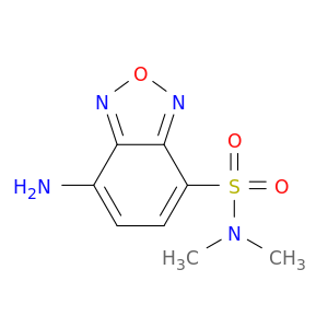 4-(N,N-二甲氨基磺酰基)-7-氨基-2,1,3-苯并恶二唑