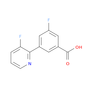 苯甲酸,3-氟-5-(3-氟-2-吡啶基)-