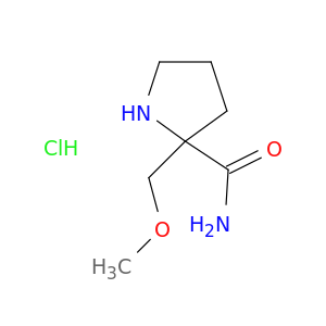 2-(Methoxymethyl)pyrrolidine-2-carboxamide hydrochloride