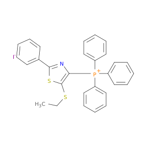 (5-ETHYLSULFANYL-2-PHENYL-THIAZOL-4-YL)TRIPHENYLPHOSPHONIUM IODIDE
