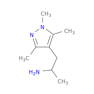 1-(Trimethyl-1h-pyrazol-4-yl)propan-2-amine
