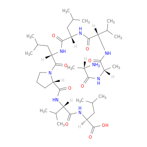 L-Leucine, L-alanyl-L-alanyl-L-valyl-L-leucyl-L-leucyl-L-prolyl-L-valyl-