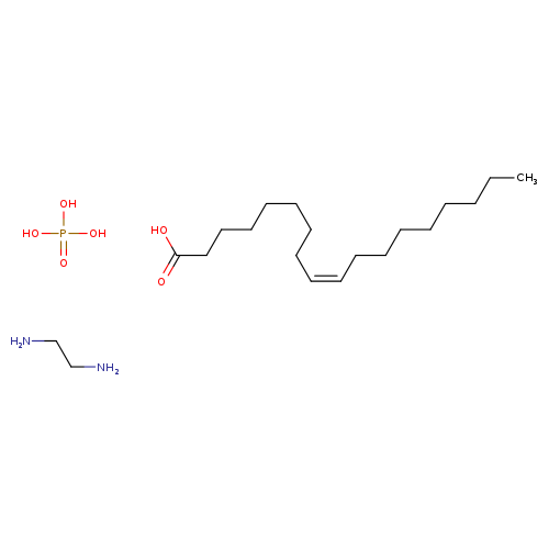 9-十八烷烯酸(9Z)-,Compd。用1,2-乙二胺磷酸盐