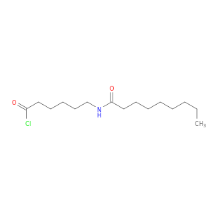 Hexanoyl chloride, 6-[(1-oxononyl)amino]-