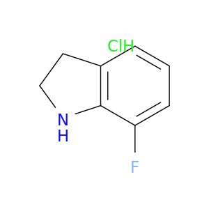 7-氟吲哚啉盐酸盐