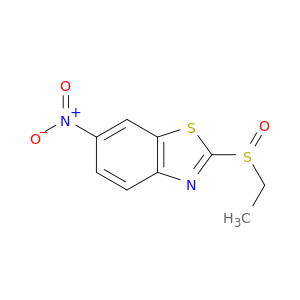 Benzothiazole, 2-(ethylsulfinyl)-6-nitro-