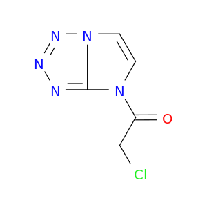 4H-Imidazo[1,2-d]tetrazole, 4-(chloroacetyl)-
