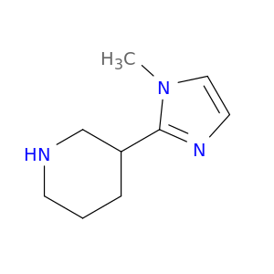 3-(1-methyl-1h-imidazol-2-yl)piperidine dihydrochloride