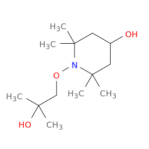 4-Piperidinol, 1-(2-hydroxy-2-methylpropoxy)-2,2,6,6-tetramethyl-