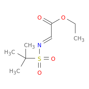 Acetic acid, [[(1,1-dimethylethyl)sulfonyl]imino]-, ethyl ester, (2E)-