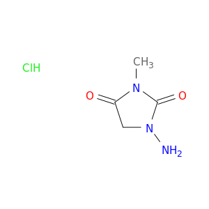 1-amino-3-methylimidazolidine-2,4-dione hydrochloride