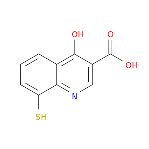 3-Quinolinecarboxylic acid, 4-hydroxy-8-mercapto-