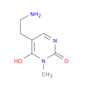 5-(2-Aminoethyl)-6-hydroxy-1-methylpyrimidin-2(1H)-one