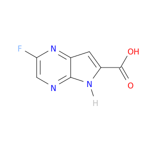 2-氟-5H-吡咯并[3,2-B]吡嗪-6-羧酸