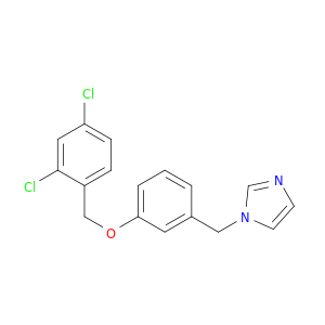 1H-Imidazole, 1-[[3-[(2,4-dichlorophenyl)methoxy]phenyl]methyl]-