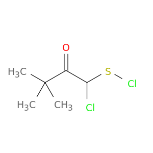 1-Butanesulfenyl chloride, 1-chloro-3,3-dimethyl-2-oxo-