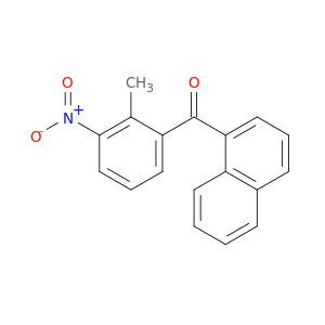 Methanone, (2-methyl-3-nitrophenyl)-1-naphthalenyl-