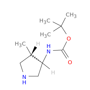 ((3R,4S)-4-甲基吡咯烷-3-基)氨基甲酸叔丁酯