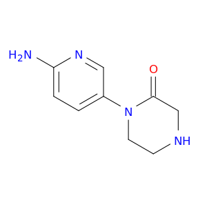 1-(6-aminopyridin-3-yl)piperazin-2-one