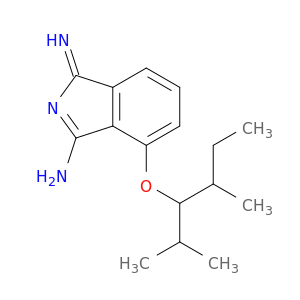 1H-Isoindol-3-amine, 4-[2-methyl-1-(1-methylethyl)butoxy]-1-imino-