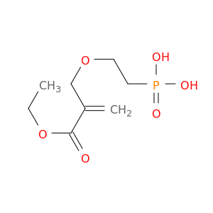 2-Propenoic acid, 2-[(2-phosphonoethoxy)methyl]-, 1-ethyl ester
