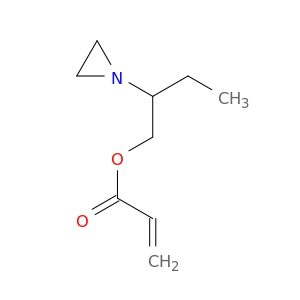 2-Propenoic acid, 2-(1-aziridinyl)butyl ester