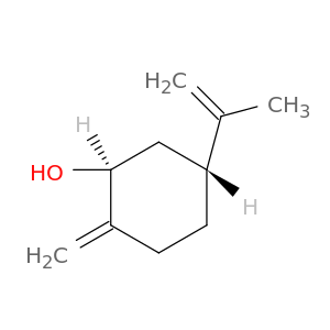 Cyclohexanol, 2-methylene-5-(1-methylethenyl)-, trans-