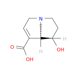 1H-Pyrrolizine-7-carboxylicacid, 2,3,5,7a-tetrahydro-1-hydroxy-, (1S,7aR)-