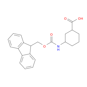 Cyclohexanecarboxylicacid, 3-[[(9H-fluoren-9-ylmethoxy)carbonyl]amino]-