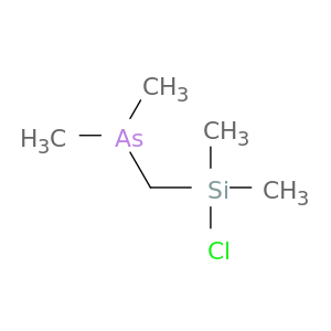 Arsine, [(chlorodimethylsilyl)methyl]dimethyl-