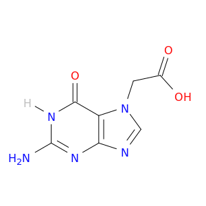 7H-Purine-7-aceticacid, 2-amino-1,6-dihydro-6-oxo-